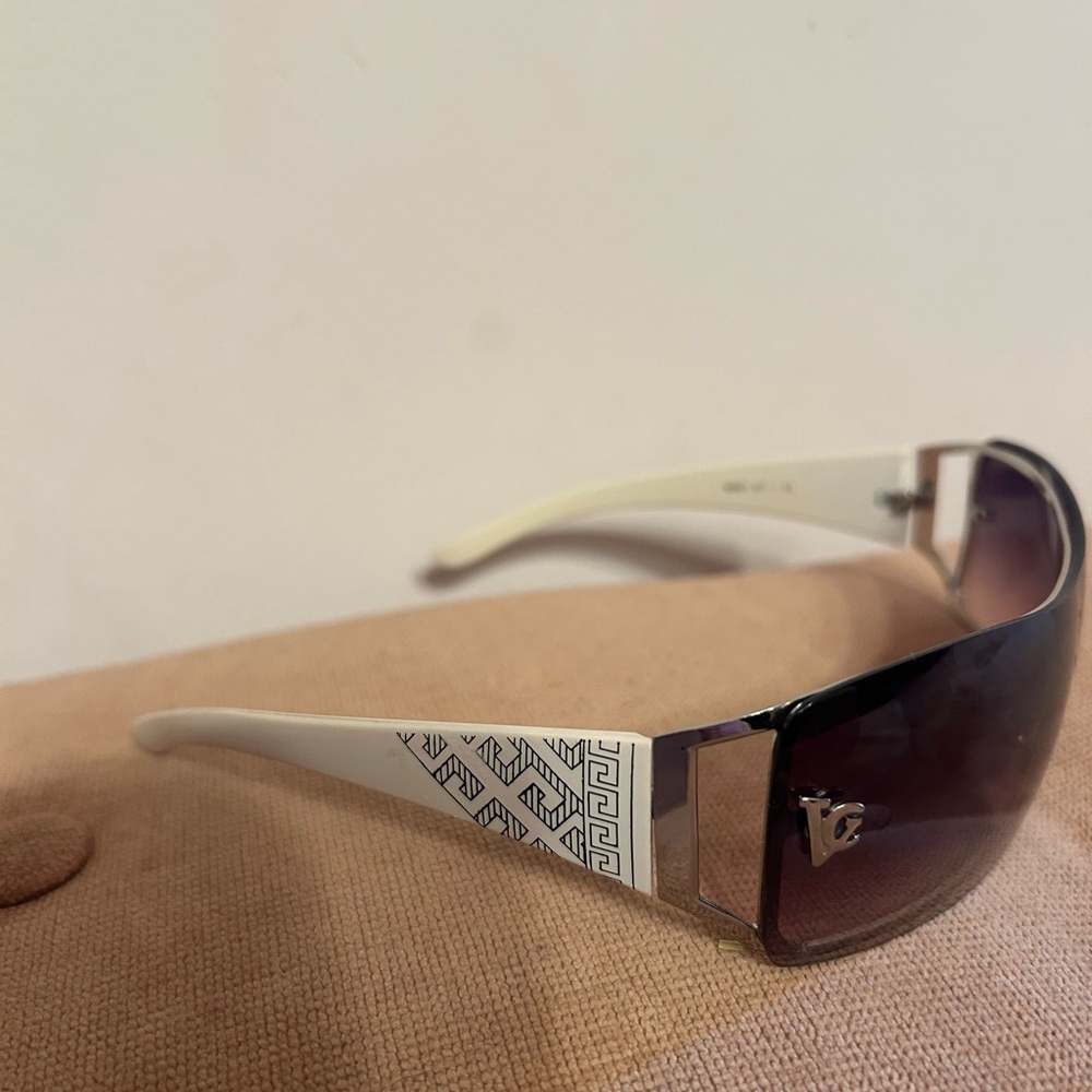 White Black and Silver Sunglasses